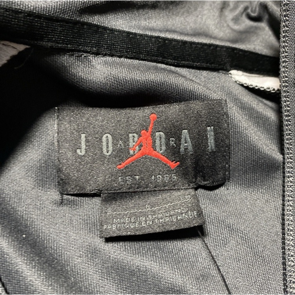 Nike Air Jordan Jumpman Full Zip Basketball Jacket Women's Size Small Gray White - Picture 6 of 9